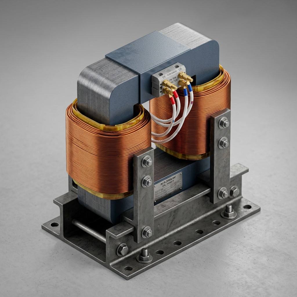 Low loss amorphous core reactor