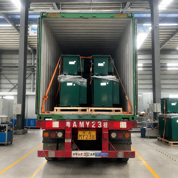 Transformer Container Loading Transformer Container Loading