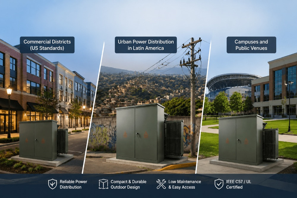 IEEE Approved Pad Mounted Transformer Substation