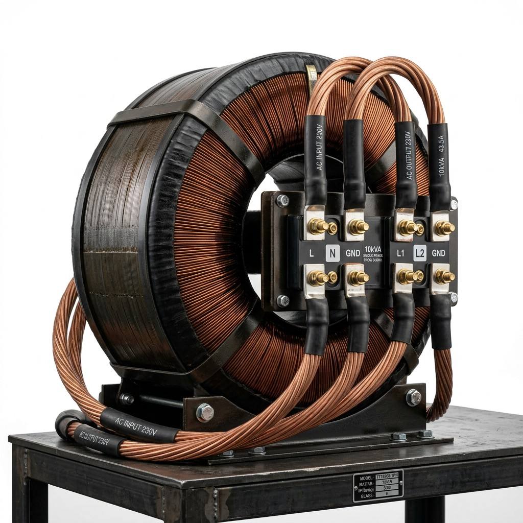 Power-Frequency Industrial Toroidal Transformer
