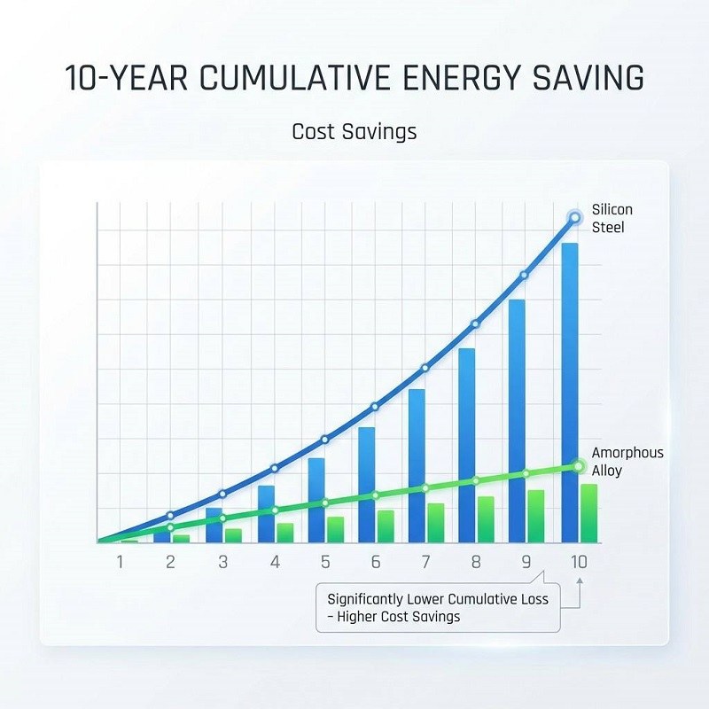 10-Year Cumulative Energy Saving Chart