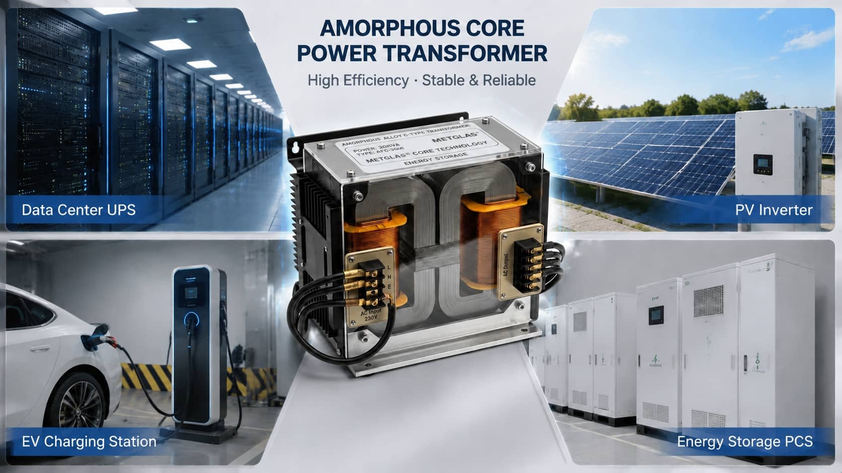 Amorphous C-Core Transformers