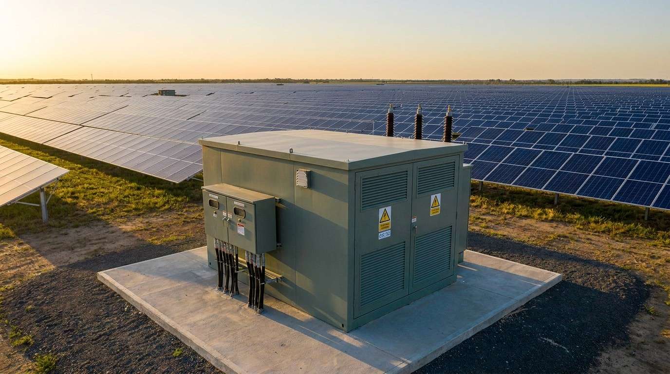 PV Box-Type Substation in Solar Farm