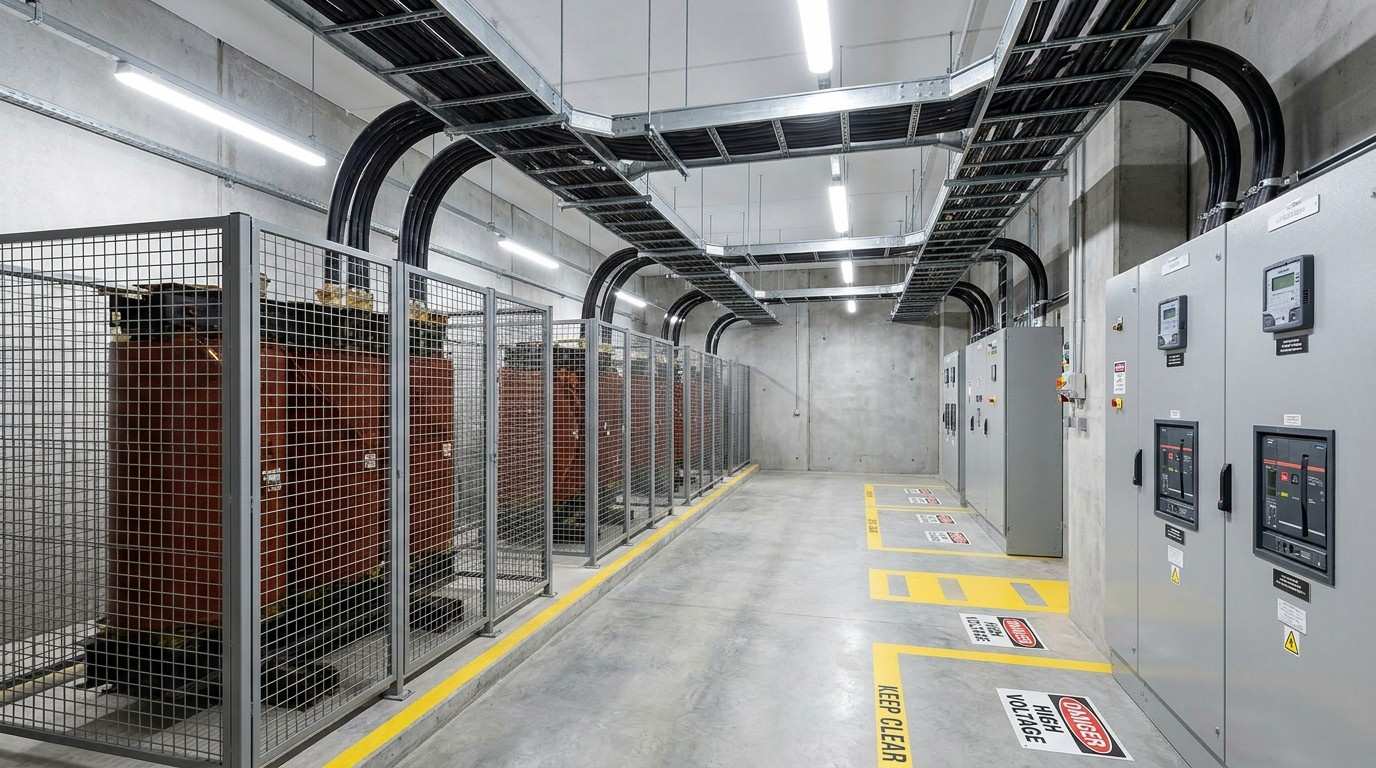 Heavy Industrial Power Distribution Facility