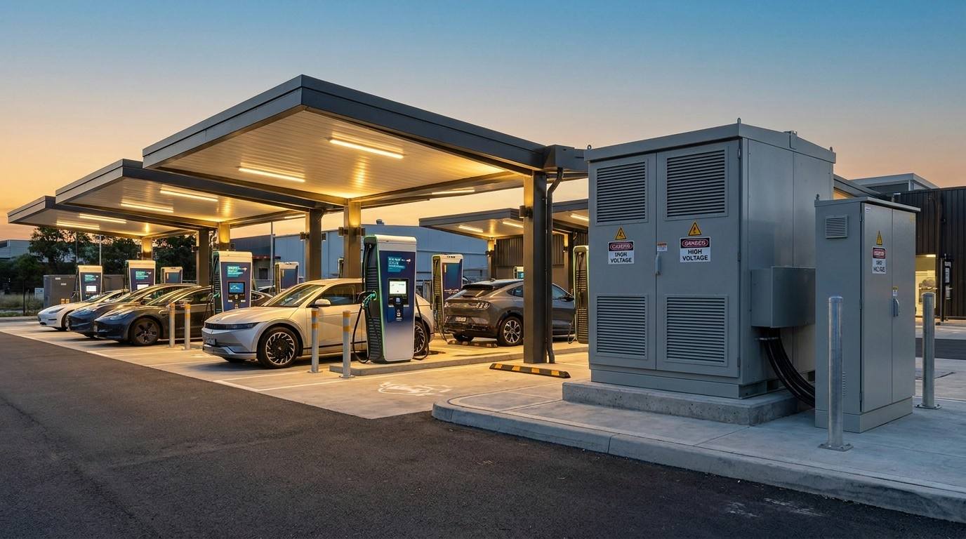 EV Charging Station Power Distribution